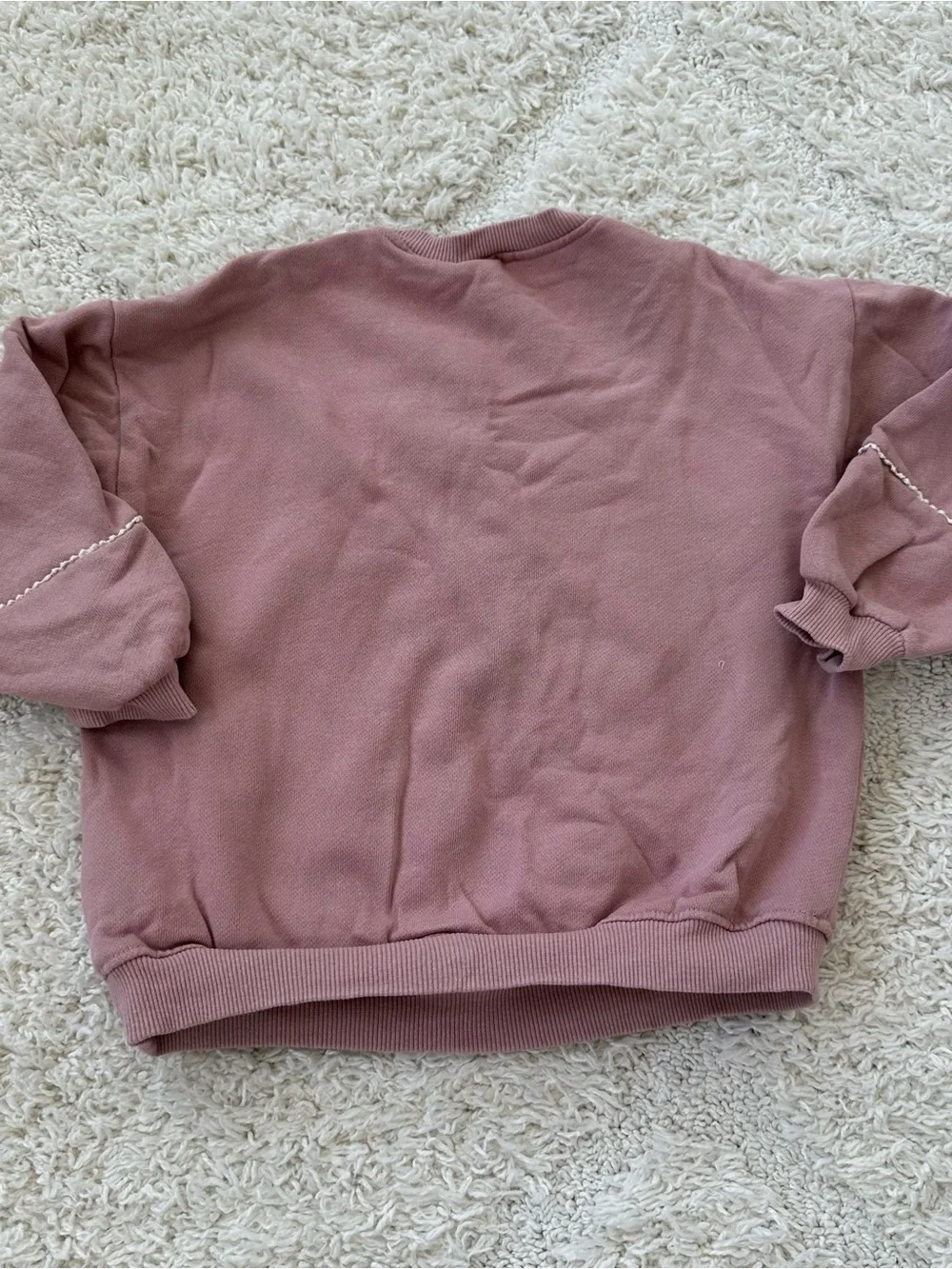 Zara Embroidered Pink & Brown Floral Set